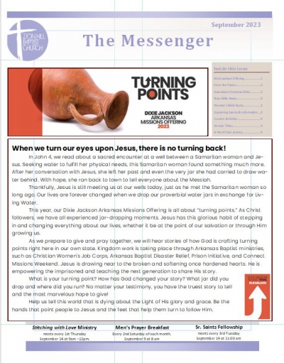 The Messenger Newsletter